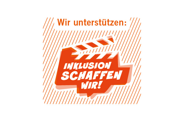 Grafik Wir unterstützen Inklusion schaffen wir